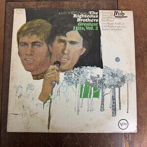 The Righteous Brothers 1969 The Greatest Hits‎ Vol 2 Verve LP Vinyl Record